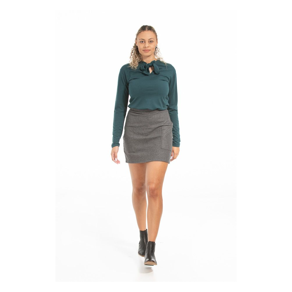 Valerie Wool Skirt