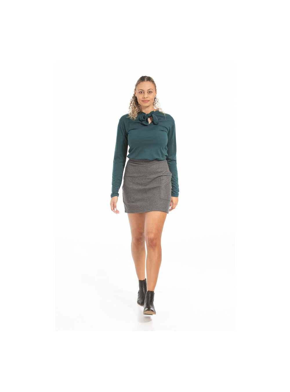 Valerie Wool Skirt