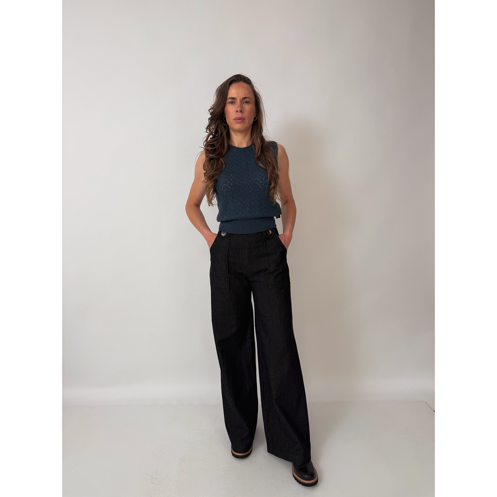 Clarke Denim/Cord Pant