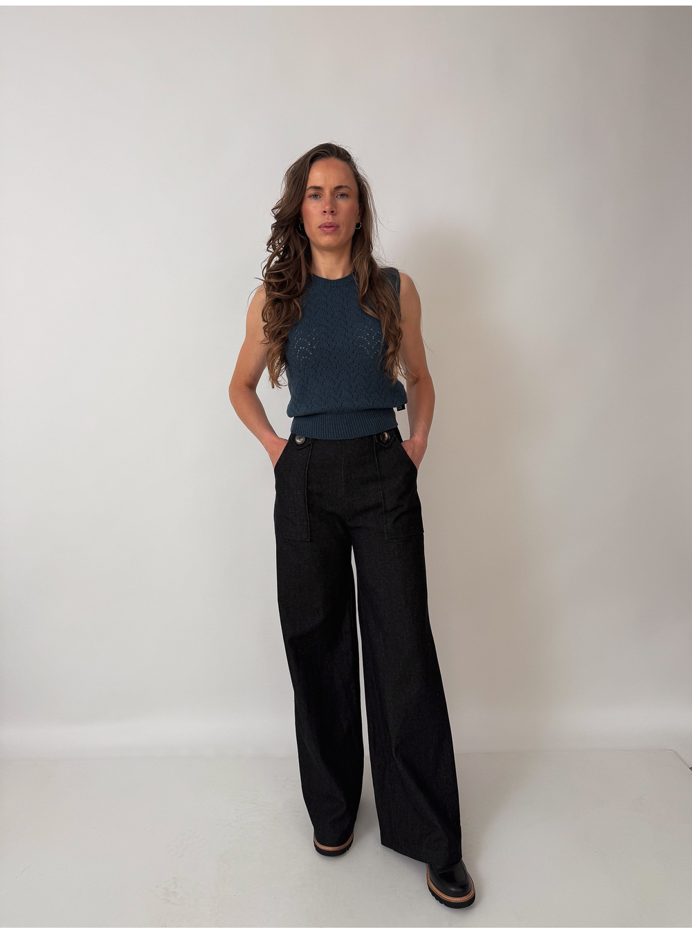 Clarke Denim/Cord Pant