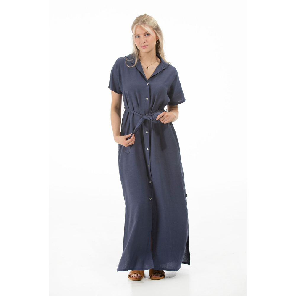 Annelies Linen Dress Dresses KILT New Zealand Made Clothing