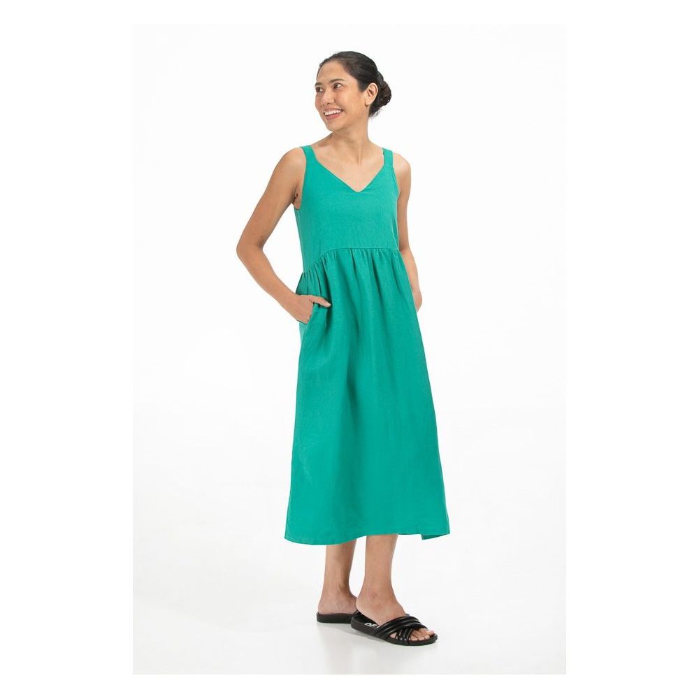 Aroha Linen Dress Dresses KILT New Zealand Made Clothing KILT 2023