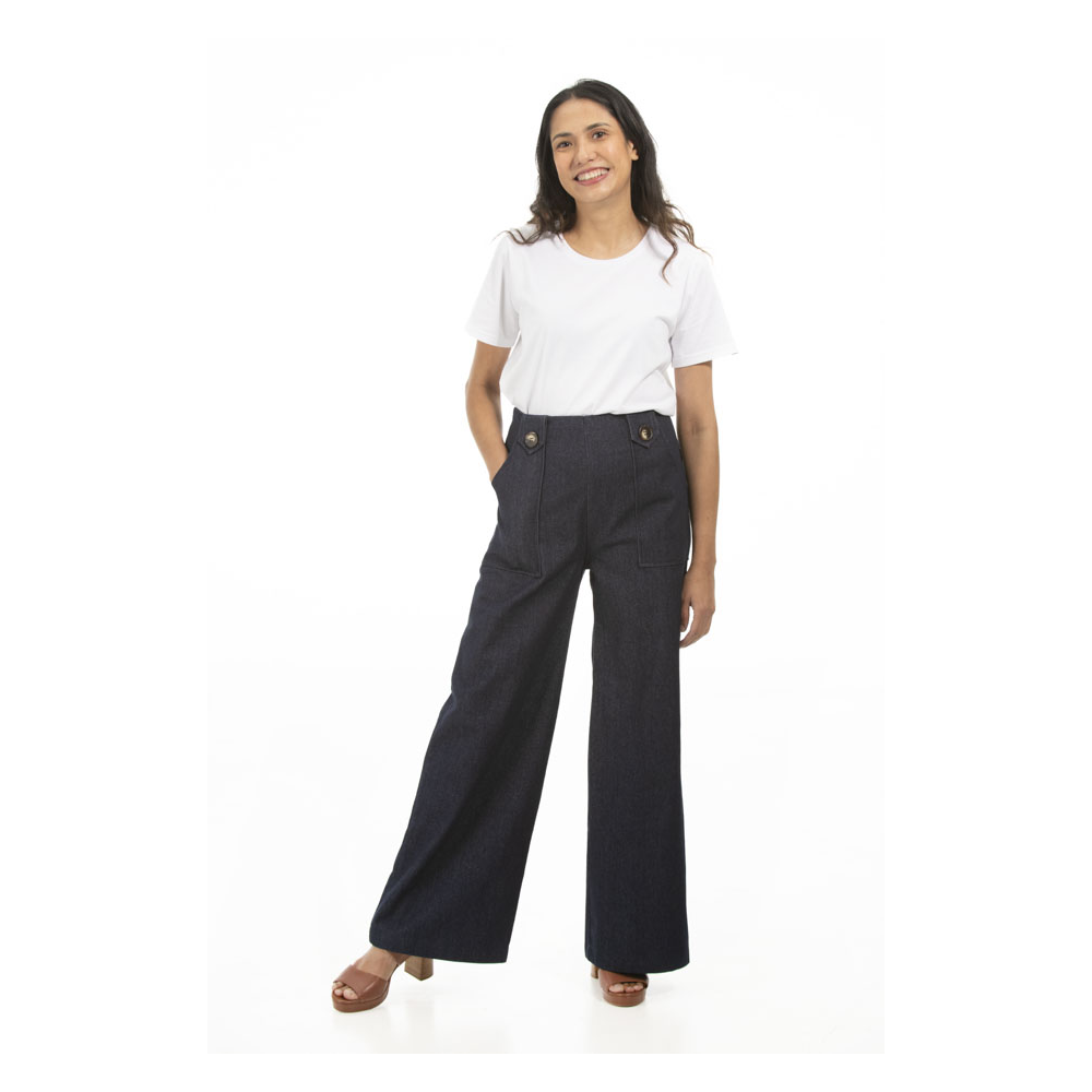 Clarke Denim/Cord Pant