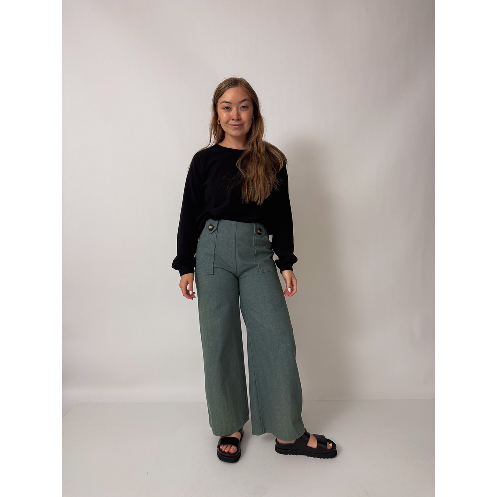 Lane Denim/Cord Pant