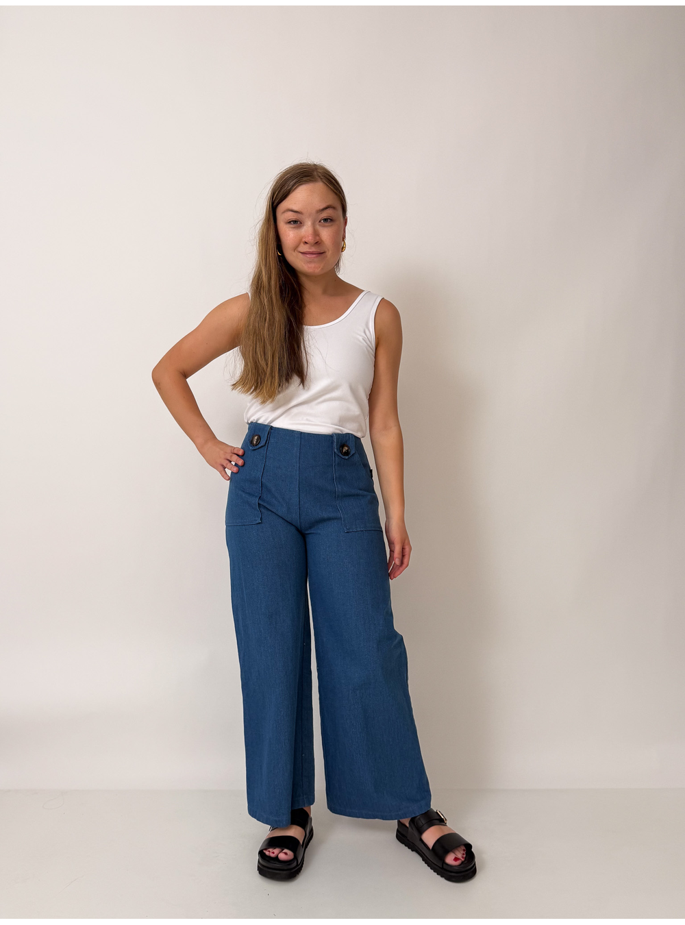 Lane Denim/Cord Pant