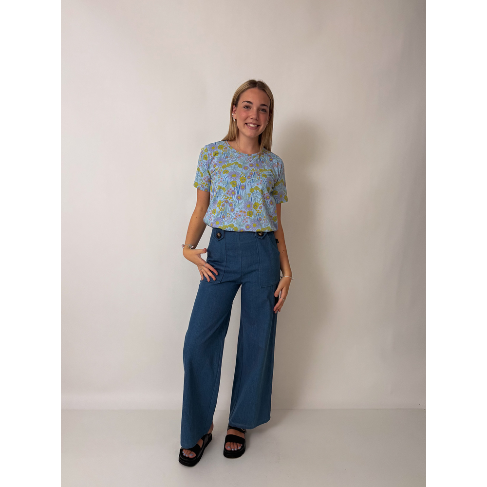 Clarke Denim/Cord Pant